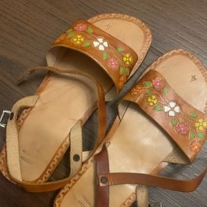 Mexican leather huarache (sandals)